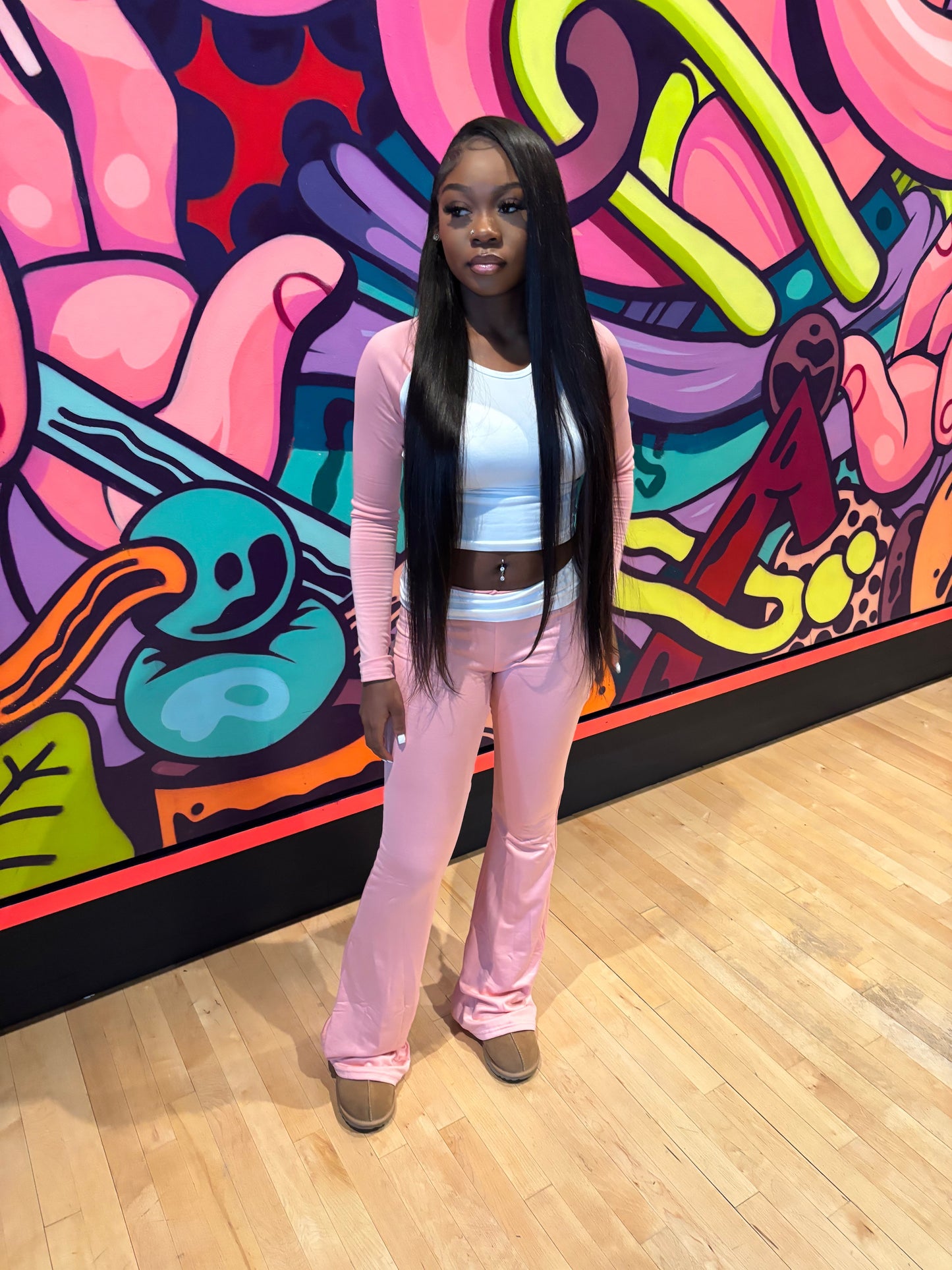 Powder Pink lounge SET