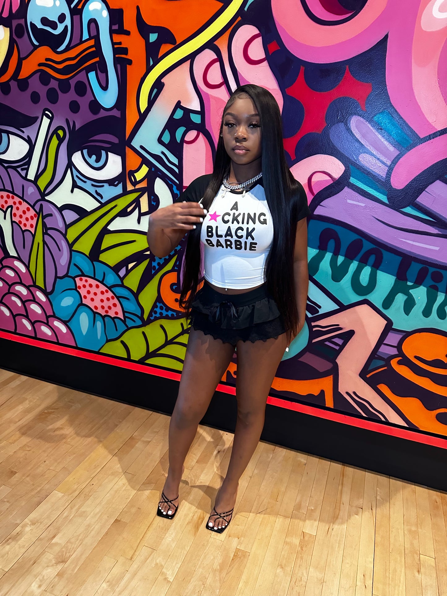 A fckin Barbie Top