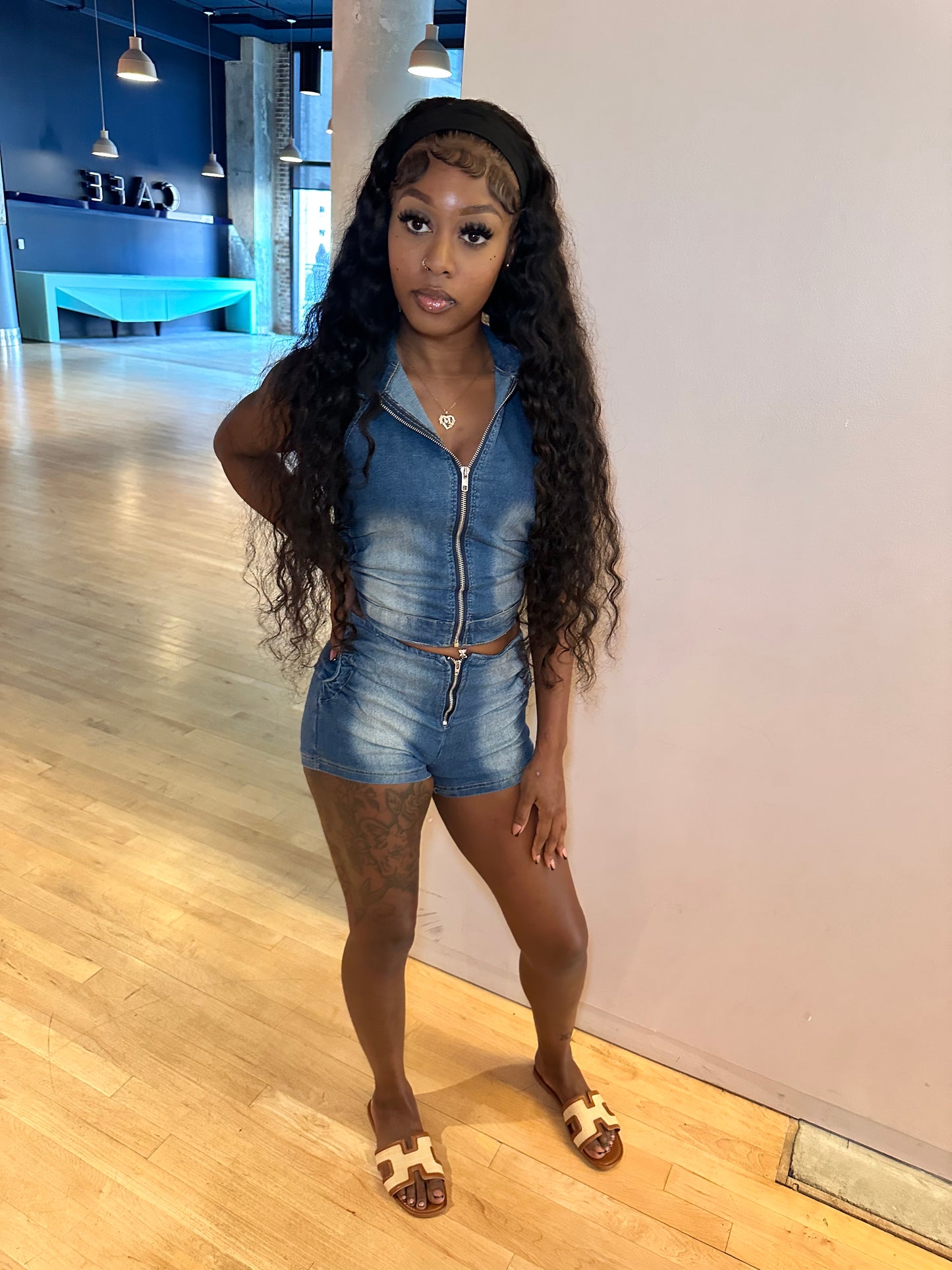 Denim Mami 2 Piece
