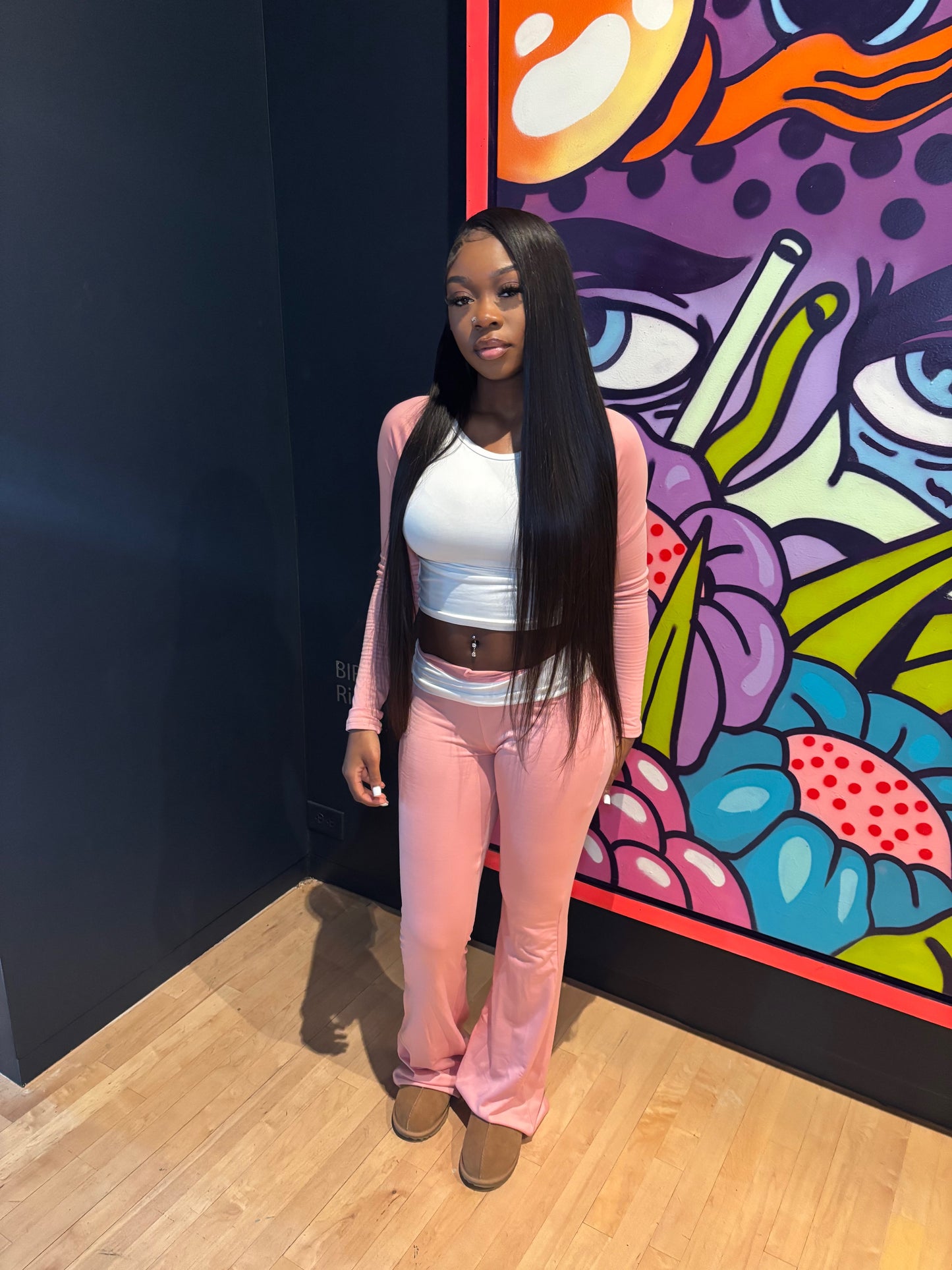 Powder Pink lounge SET