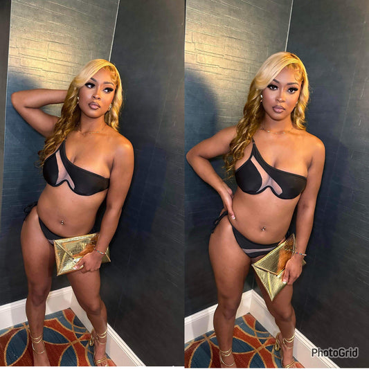 Mesh 2 Pc Swimsuit