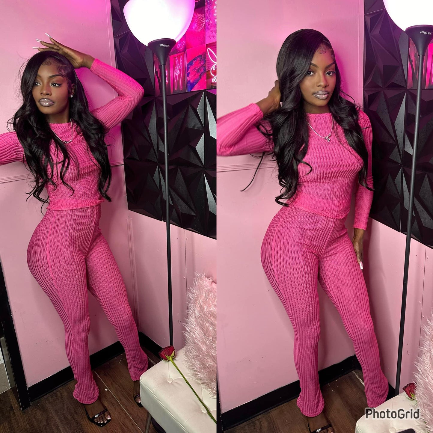 Hot Pink Simple Set